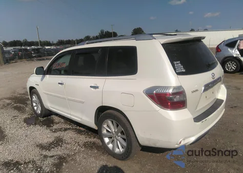 2008 Toyota Highlander Hybrid Limited from USA, damaged, VIN JTEEW44A582018732